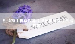 机顶盒手机遥控器（电信机顶盒手机遥控器）