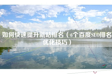 如何快速提升新站排名（6个百度SEO排名优化技巧）
